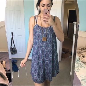 Strappy shift dress - L